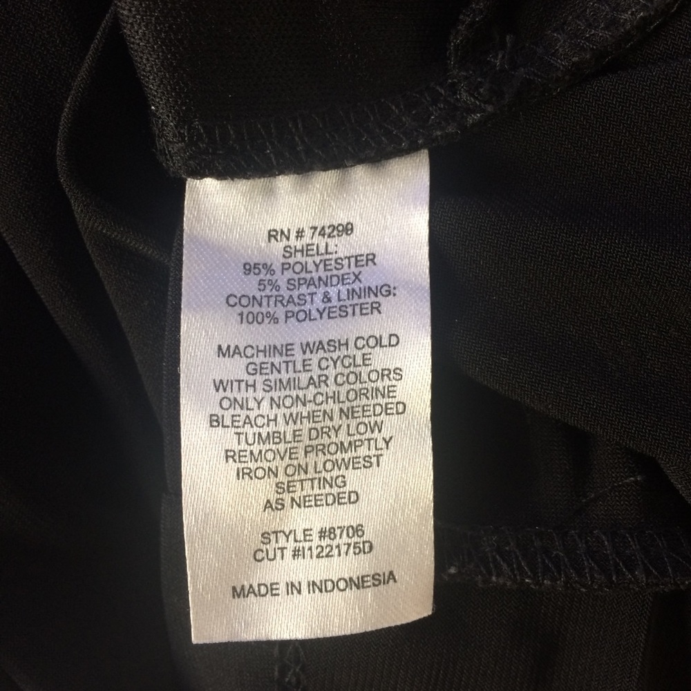 Enfocus Studio Blue Rose Dress 4 - Picture 5 of 5